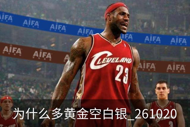 为什么多黄金空白银 261020